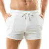 Vêtements de nuit pour hommes Mode Mens Boxer Shorts Coton Respirant Confort Homewear Sleep Bottoms Male Trunks