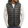 Mens Tank Tops Autumn Winter Vest Puffer Jackets Fashion Sleeveless Slim Fit Men Cotton Down Jacket Casual Waistcoat 231017