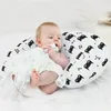 Moderskapskuddar 2st/Set Baby Nursing Pillows Maternity Baby ammande kudde spädbarn U-formad född bomullsmatning midja kudde 231016