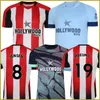 2023 2024 Brentfords magliette da calcio casalinghe da uomo per bambini kit DASILVA away23 24 HICKEY HENRY JENSEN SCHADE TONEY NORGAARD MBEUMO JANELT maglie da calcio