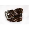 Belts high quality luxury brand real style fashion 100% Real cow buckle belt.brand genuine leather rivet belt women quality s 231017
