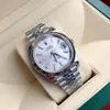 Z oryginalnym pudełkiem wysokiej jakości luksusowy zegarek 41 mm Prezydent Datejust 116334 Sapphire Glass Asia 2813 Ruch Mechaniczne automatyczne męże zegarki 51