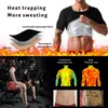 Waist Tummy Shaper POP Men Sweat Sauna Body Shaper Vest Waist Trainer Slimming Tank Top Shapewear Corset Gym Underwear Men Fat Burn Workout Trimmer 231018