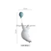 Decorative Objects & Figurines Decorative Objects Figurines Nordic Creative Balloon Polar Bear Wall Decoration Mount Accesso Dhgarden Dhgve