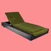 Housses de chaise, housse de coussin de salon de plage, 29,5x78,7 pouces, en microfibre, absorbante pour l'extérieur