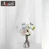 Rideau Double couche blanc Rideau occultant pour salon Hall porte coulissante chambre fenêtre cuisine Drapé Rideau Cortinas 85% ombrage 231018