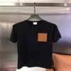 T-shirts de créateurs pour hommes Tops 2022 a officiellement lancé le même t-shirt décontracté pour hommes avec un monogramme à manches courtes s275O