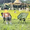 Meble obozowe przenośne dzieci kempingowe krzesło składane krzesło na trawniku na zewnątrz fatera wędkarska 231018