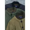 Parkas en duvet pour hommes, manteau chaud en coton, veste épaisse, résistante au froid, matelassée, col montant, simple boutonnage, manches longues, poches, hauts 231018