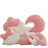 Plush Pillows Cushions Cloud Plush Pillow Pink White Stuffed Soft Star Throw Pillow Moon Cushion Baby Kids Pillow Sofa Home Decor Girls Pillow Cushion 231017