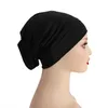 Cycling Caps Slip On Pre Tied Head Scarves Women Headwear Turban Wrap Headscarf For Girls Cap