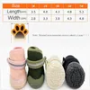 Hundebekleidung, atmungsaktive Haustierschuhe, wasserdichtes Outdoor-Gehnetz, weich, für alle Jahreszeiten, nachts, sicher, reflektierende Stiefel für kleine, mittelgroße Hunde