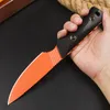 Promotion BM15600 Couteau de chasse droit D2 Lame de revêtement en titane Full Tang Nylon Plus Poignée en fibre de verre Couteaux de survie à lame fixe extérieure avec Kydex