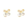 Stud Earrings Design Sense Niche Cherry Female Mori Luxury Personality Studded Ear Jewelry