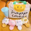 かわいいトゥアントゥアン猫のぬいぐるみおもちゃキーチェーンペンダント卸売かわいい学校バッグペンダントドルキーチェーン小さなギフト