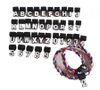 Titanium Sportaccessoires siliconen letterkruis A-Z cijfers digitaal nummer hanger softbal honkbal ketting Accessoires Rubberen hangers