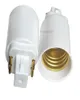20pcs/lot G24 TO E26 Lamp holder socket, G24 TO E27 lamp adapter