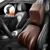 Sitzkissen Auto Lendenrückenstütze Kopfstütze Nackenkissen Memory Foam Lendenkissen Universelles weiches Nackenkissen Kissen für Autozubehör Q231018