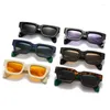 Солнцезащитные очки nywooh Высококачественный прямоугольник Женщины Ретро -ретро -затенение солнцезащитные очки UV400 Мужчины модные квадратные солнцезащитные очки