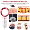 Other Massage Items 3 In 1 Body Massager EMS Ultrasonic Cavitation Device Infrared Massager Fat Burner For Body Slim Skin Weight Loss Care Tool 231017