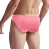 Underpants Mens Sexy Underwear Jock Strap Seamless Breathable Thin Trunks Solid Skinny Jockstrap U Convex Briefs Calzoncillos