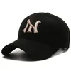 Y-2077 Spring and Fall Unisex Fashion Baseball Cap Outdoor Sports geborduurde Visor Caps