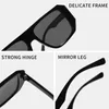 Sunglasses Vintage Square Woman Shades For Men Black Yellow Sun Glasses Trending Female Eyeglasses