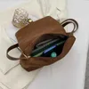 Torby krzyżowe Bag Messenger Women 2023ins Korean Suede One Soulder Crossbody Bag Fasion Senior Sentiment Commuter Bagqwertyu879