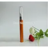 15ML 15G oranje kleur airless fles pen met massagekop cosmetica oogserum essentie lotion verpakking flessen, 50 stuks Ibnom Dmlmt