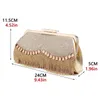 Evening Bag Banquet Handbags DiamondStudded Tassel Bags Femme Wedding Purse Dress Beaded Party Clutch 231017