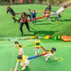 Andra leksaker Kid Outdoor Toy Sports Rainbow Stretchy Pull Rope Multi Player Team Träning Sensory Training Children DagHarten Game 231017