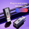 Aux Car Bluetooth Receiver 3.5mm Jack O Music 5.0 Kits Wireless Adapter Hands Meeker Sequer Droper Droper