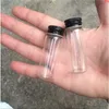 Frascos de vidrio Botellas con tapa de aluminio Líquido negro Vacío 5 ml 6 ml 7 ml 10 ml 14 ml Artesanías 100 piezas Buena cantidad Hgrga