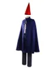 Wirt Anime Cosplay da Animação sobre o Jardim Wall Halloween Costume Mantle Cape Roup para crianças adultas