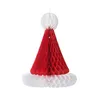 Wholesale Factory Outlet Decoration supplies honeycomb pendant Decoration Christmas tree hat kindergarten shopping mall shop scene layout