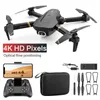 Simuladores V4 Rc Drone 4k HD Câmera grande angular WiFi FPV Drone Câmeras duplas Quadcopter Transmissão em tempo real Helicóptero Dron Kit de drones para iniciantes Corrida DIY Brinquedos de presente