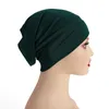 Cycling Caps Slip On Pre Tied Head Scarves Women Headwear Turban Wrap Headscarf For Girls Cap