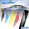 2Pcs Side Skirt Car Door Sticker Decal Mobiles Accessories For Decorating Truck Boat Motorcycle Drop Delivery Dh59S