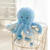 Plüschpuppen 2 Größen Schöne Simulation Oktopus Anhänger Spielzeug Weiches Stofftier Kawaii Wohnaccessoires Niedliche Puppe Kinder 231018