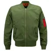 Vestes pour hommes Plus Taille Sportswear Homme Col montant à manches longues Pilote de vol Veste Armée Vert Mâle Baseball Manteau 6XL 7XL 8XL Garçons Vêtements d'extérieur