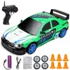 DIECAST MODEL 2 4G DRIFT RC CAR 4WD RC TOY TOY REMOTE CONTROL GTR AE86 RACING for Children Higds 231017