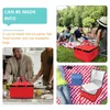 Dinnerware Insulation Bags Handbags Grocery Shopping Delivery Pouch Pizza Cooler Aluminum Foil Insulated Carrier Foldable Warm