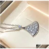 Andere kettingen Bgari Divas Dream Set met diamanten 18K vergulde ketting van de hoogste tegenkwaliteit Luxe ontwerper officiële reproductie Ot8Yh