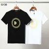 DSQ PHANTOM TURTLE Mens Designer Camiseta Italiano Milão Moda Logotipo Impressão Camiseta Verão Preto Branco T-shirt Hip Hop Streetwear 10299i