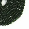 Perles pierre naturelle malaisie calcédoine verte Jades boulier à facettes 2X4mm 4X6mm 5X8mm résultats de bijoux en vrac 15 pouces B153