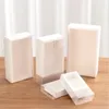 Hediye Sarma İyi Kraft Kağıt Paketleme Hediye Kutusu Şeffaf PVC Pencereli Siyah Hassas Çekmece Ekran Düğün Kurabiye Şeker Kek Kutuları 231017