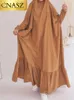 Etnisk klädklassisk bönutrustning svart islamisk abayas hijab kvinnor ramadan kalkon blygsam mantel mode eleaght klänning