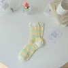 Kadınlar SOCKS Japon yaz Kawaii Sevimli Güzel Pamuk Kore tarzı cam ipek çiçek çorap