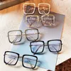 Montature per occhiali da sole 2023 Occhiali da vista da donna alla moda Occhiali da vista da donna di tendenza trasparenti da uomo Occhiali da vista trasparenti