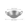 Plates Stainless Steel Seasoning Dish Soy Sauce Container Metal Dipping Bowls Storage Plate Kitchen Supply